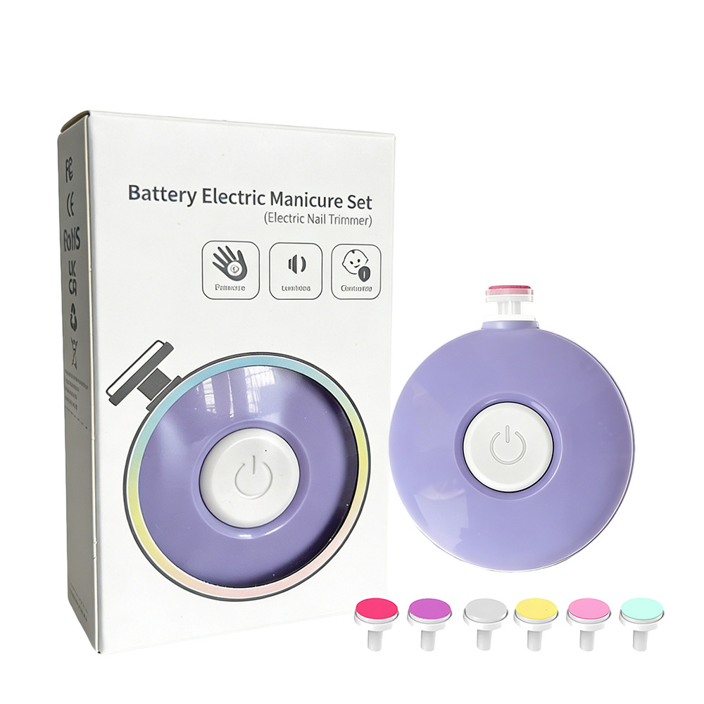 Newborn Care Electric Nail File for Infants and Children Baby Safe Nail Clipper Infant Nail Scissors