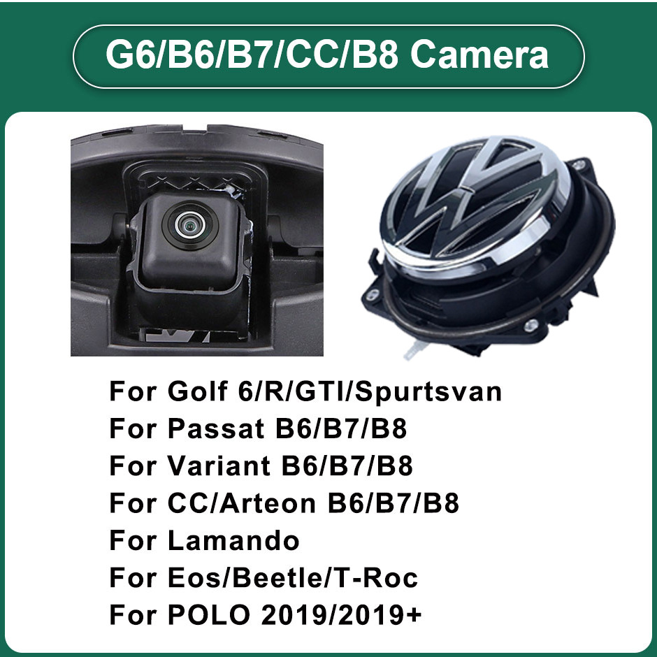 1080P HD Volkswagen car rear view camera flip cover for Golf 6/7/ID3/Magotan/Beetle