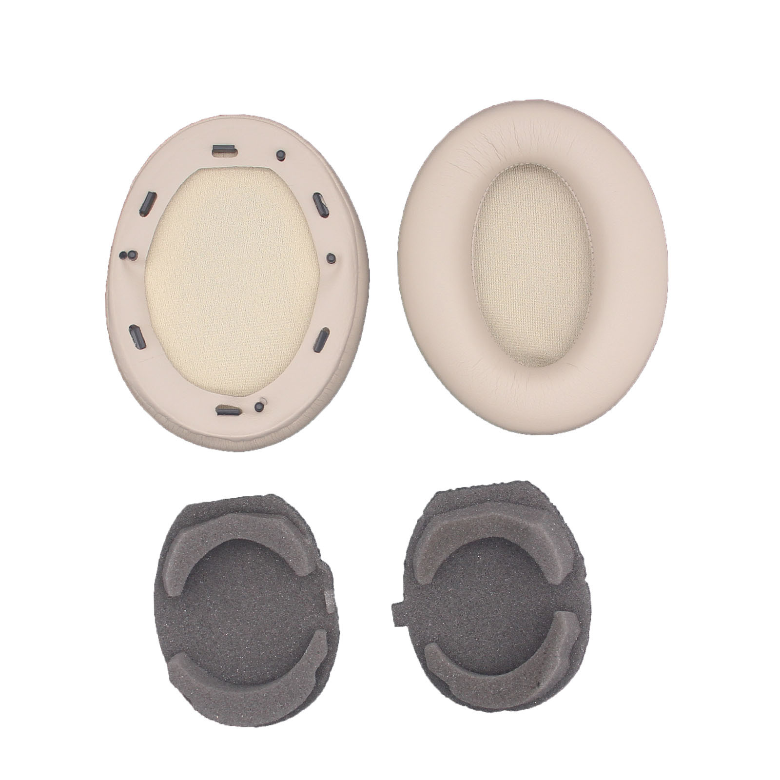 Compatible with Sony WH-1000XM3 headphone leather earpads 1000XM3 ear cushions mesh sponge earmuffs ear foam