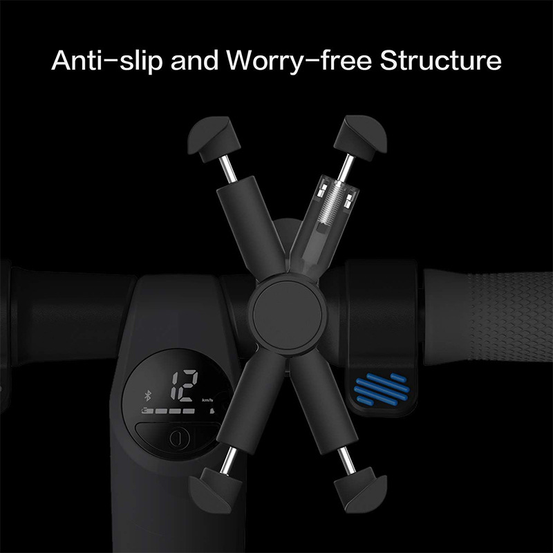 Electric bike phone mount navigation stand electric vehicle delivery shockproof bicycle motorcycle phone holder