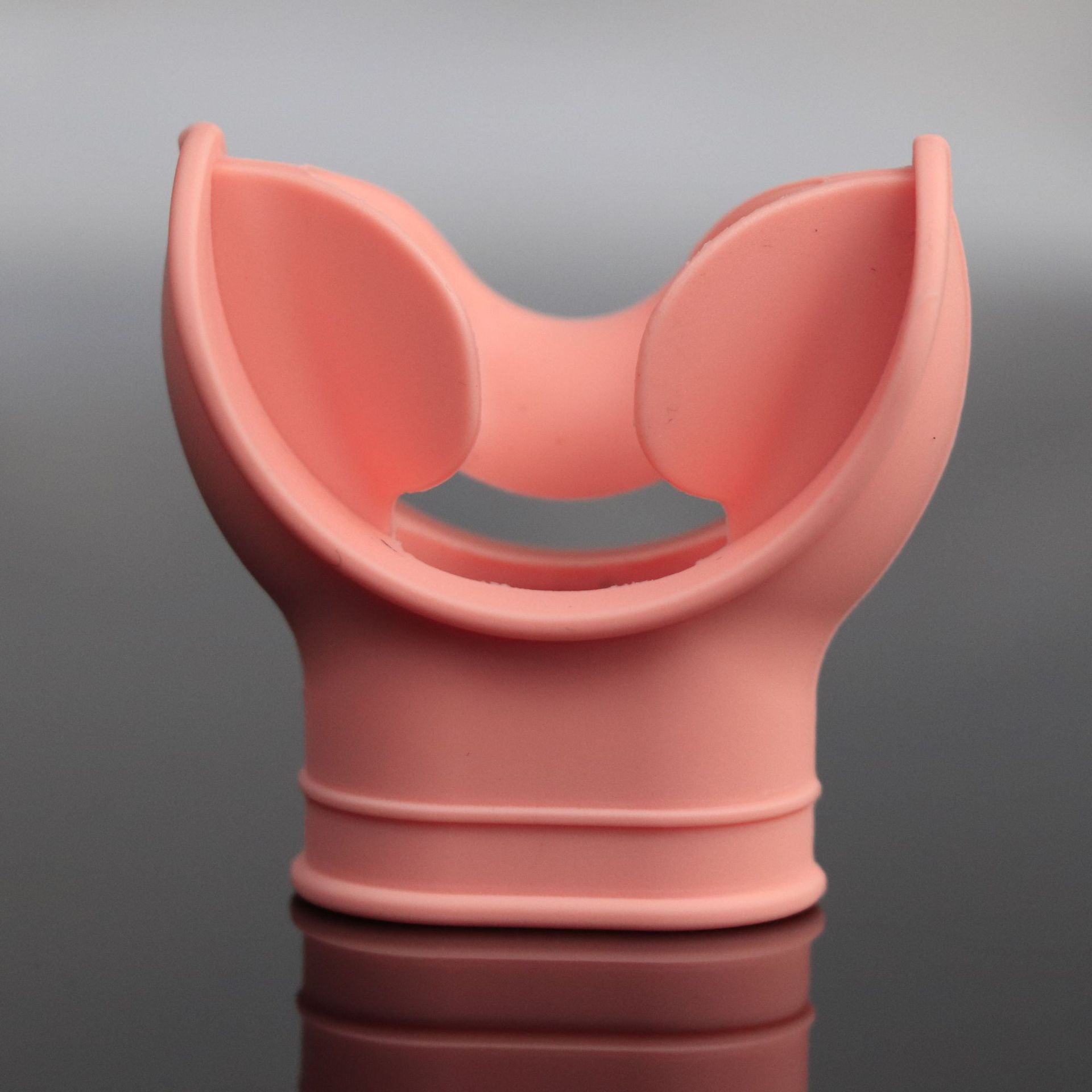 Professional silicone mouthpiece two-color regulator diving mouthpiece snorkel accessory second stage silicone mouthpiece