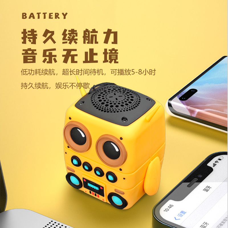 New Cartoon Owl Outdoor Waterproof Portable Bluetooth Speaker Tandem Bluetooth Audio Gift Speaker