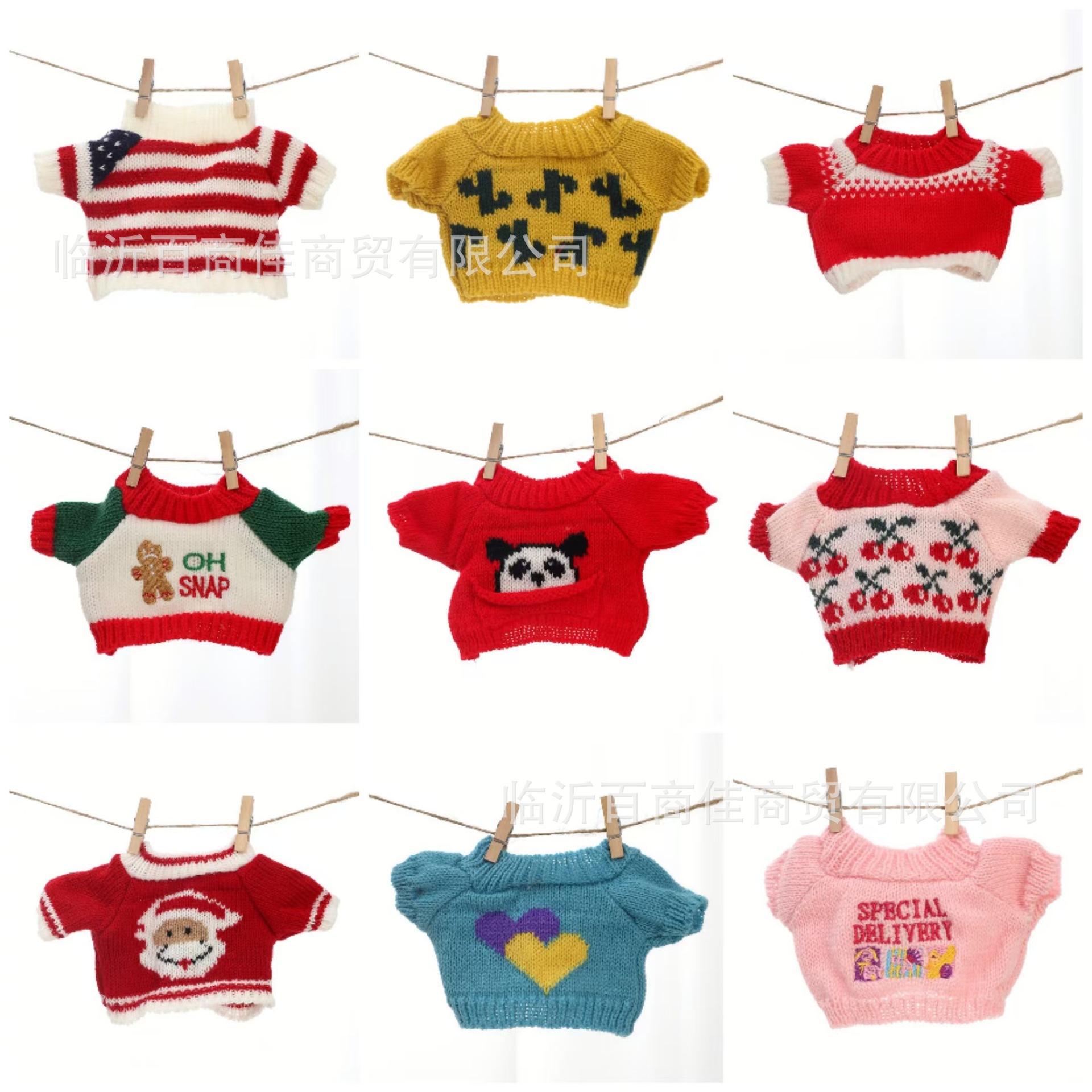 30cm bear plush toy clothes teddy bear dress up bear plush sweater accessories plush toy sweater hoodie