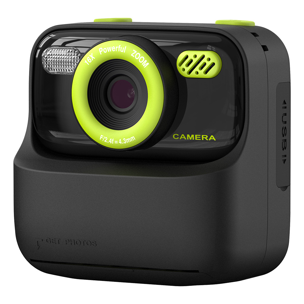 Zongxin P79 Children's Printer High-Definition Video Recording Dual Camera Multi-Functional Mini Instant Camera