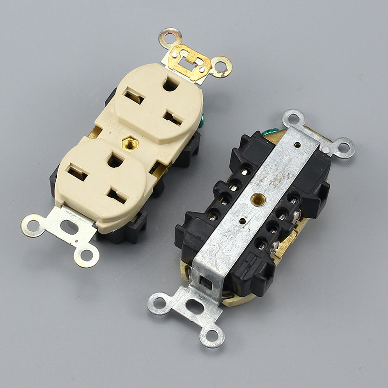U24象牙色双插6-15R