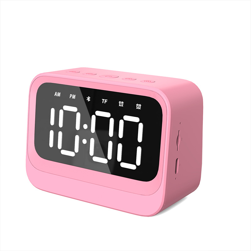 Bluetooth speaker multifunctional clock alarm clock new Bluetooth audio Mid-Autumn Festival gift Bluetooth speaker