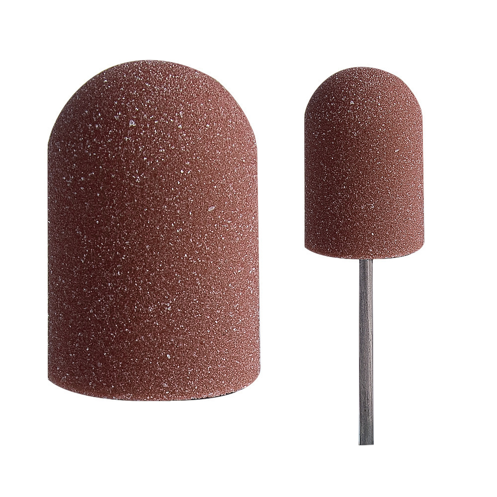 Nail Grinding Sand Cap 10 Colors Ball Shape Nail Polish Remover Polishing Sand Cap Foot Dead Skin Removal Nail Grinding Head Sand Cap