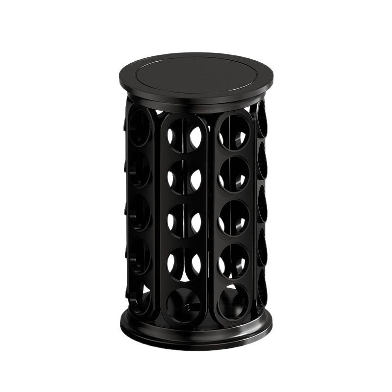 KCUP 40-count coffee capsule storage round large capacity 360-degree rotatable rack minimalist storage rack