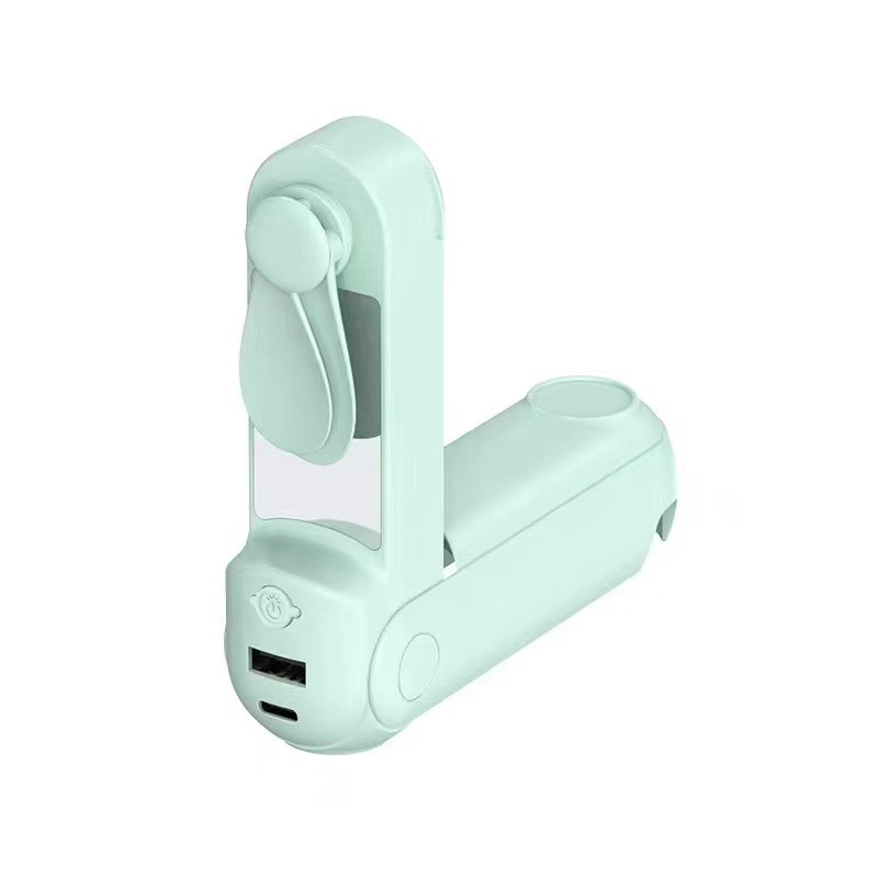 Pocket Mini Silent Charging Small Electric Fan Portable Outdoor Handheld Fan Gift