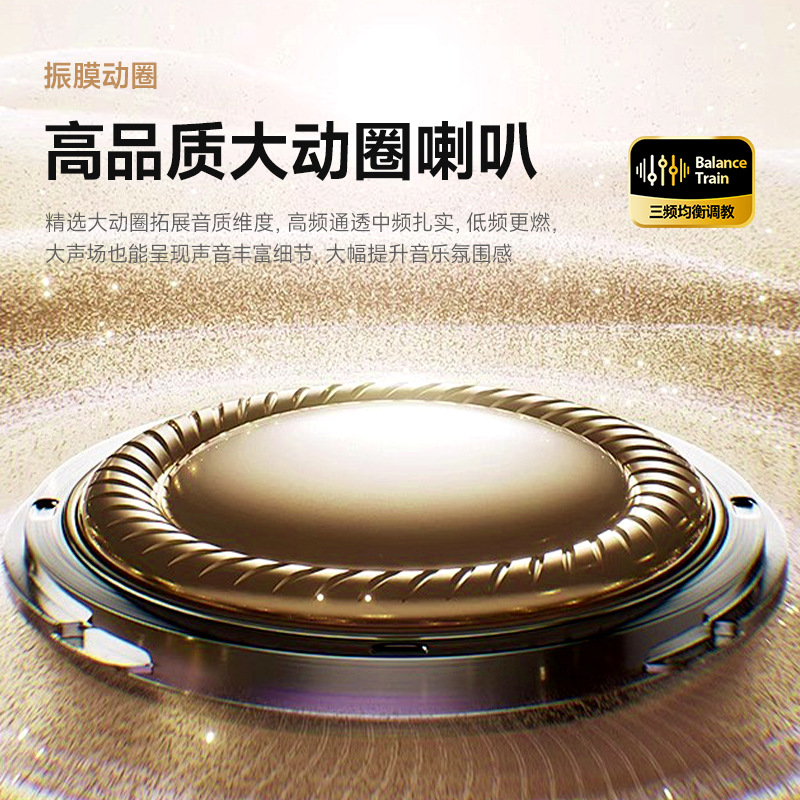 Wireless Bluetooth Earphone Ultra Long Battery Life Large Capacity Noise Cancelling Two-in-one In-ear 2026 New Sports Earphone