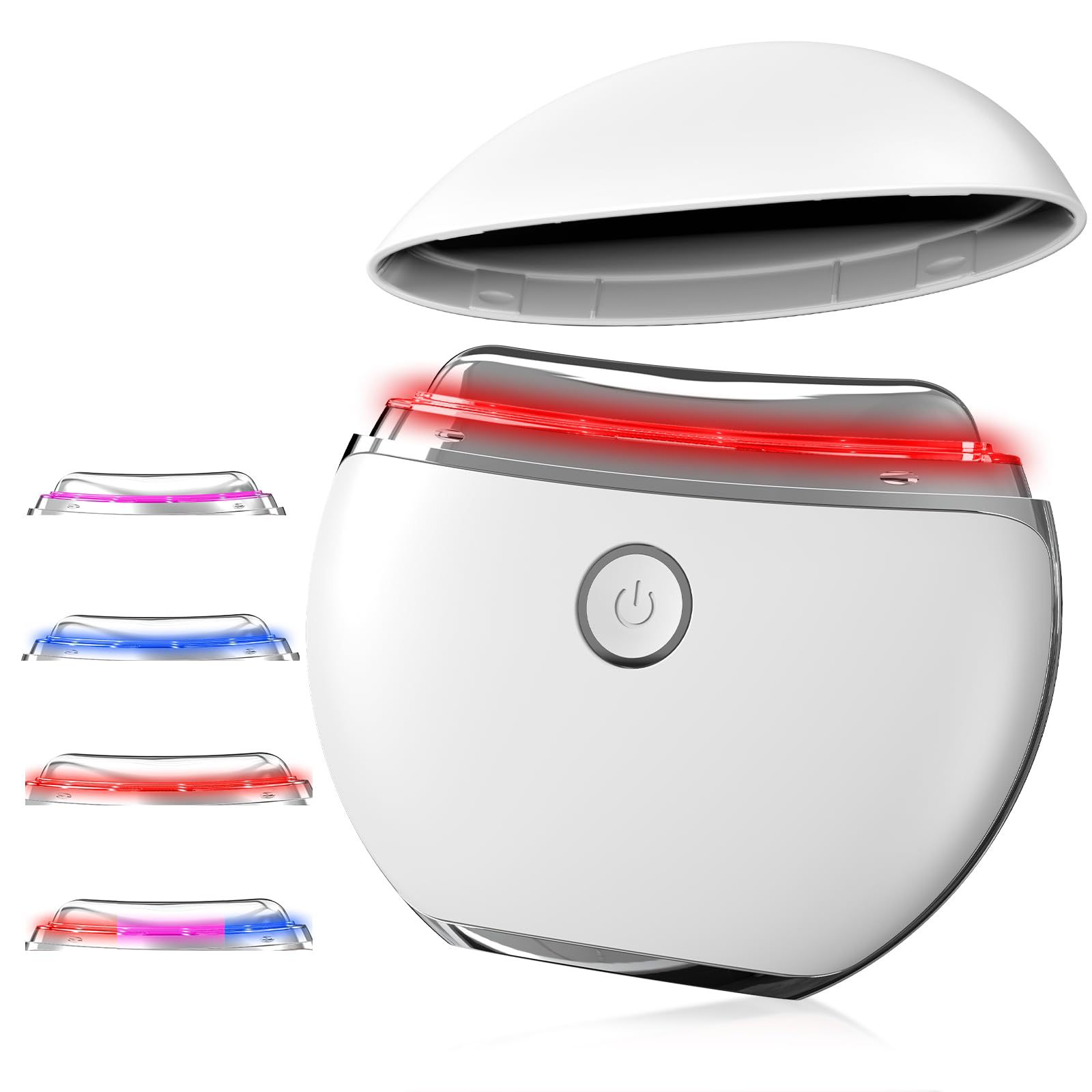 Electric Gua Sha Facial Lifting Neck Massager with EMS Microcurrent Vibration Heating Beauty Device