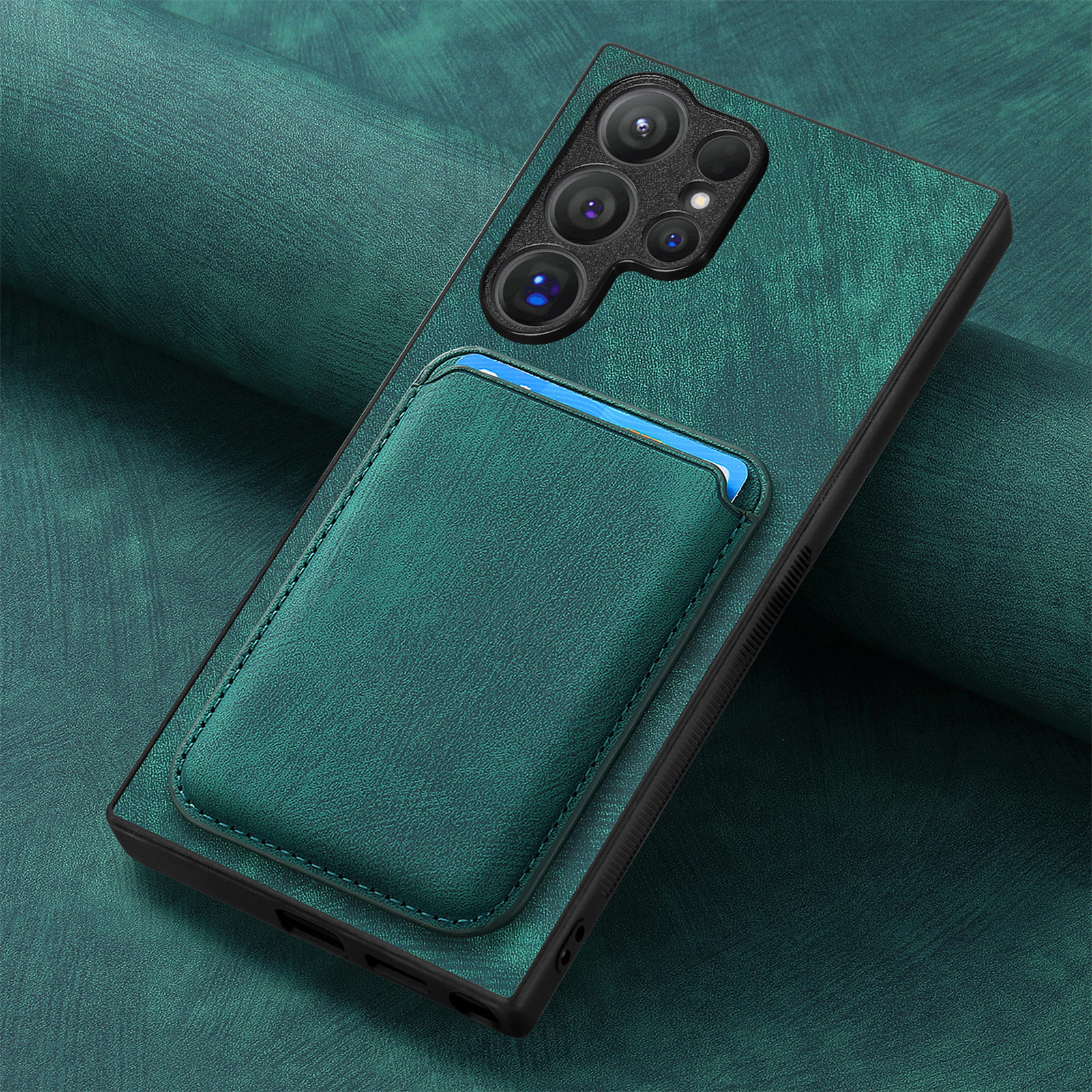 For Samsung S26 Ultra phone case anti-drop leather phone case protective case full coverage S24 leather case