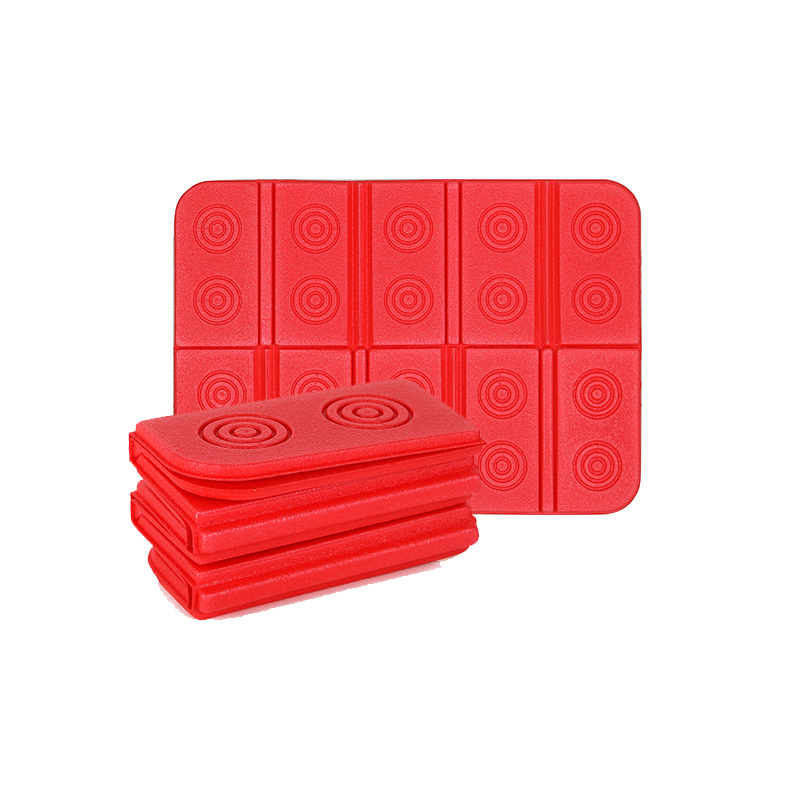 Outdoor 10-Fold XPE Foldable Cushion Ultra-Light Ultra-Small Portable Seat Cushion Elderly Park Butt Pad Washable