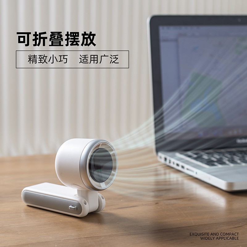 607 handheld folding cooling small fan turbo desktop USB charging portable digital display cooling outdoor student