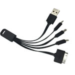 Multi-in-one 4/5/6 gift cable customizable logo USB charging cable for Android Apple type-c data cable