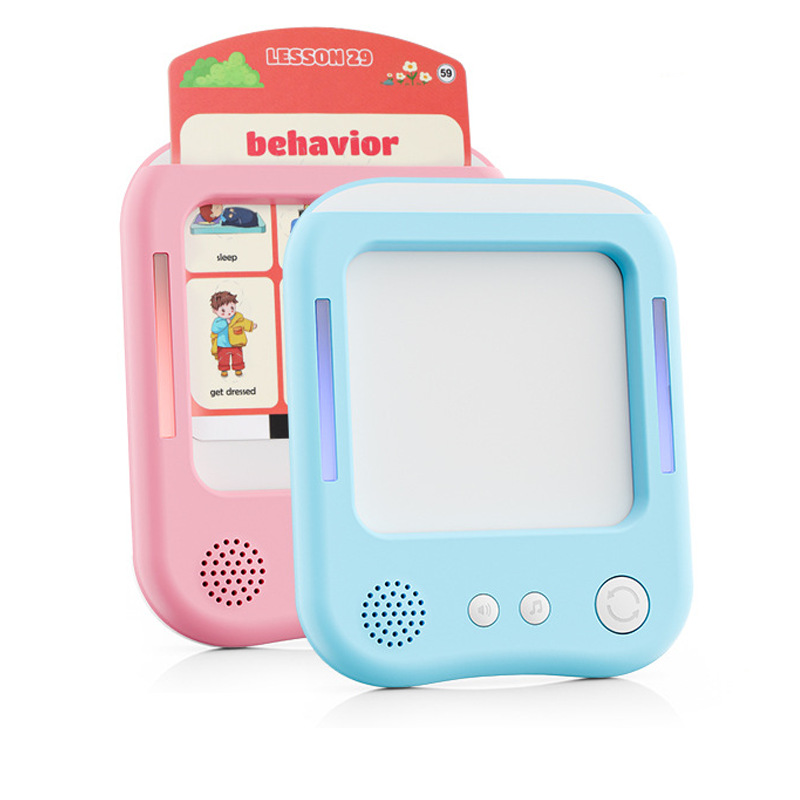 English Enlightenment Learning Sound Early Education Machine Intelligent Point Reading Card Insert Learning Machine Children's Educational Small Toy