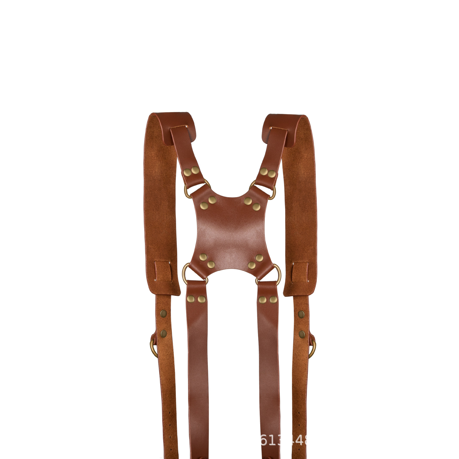 New camera shoulder strap digital accessories cowhide double shoulder strap SLR camera outdoor shoulder strap accessories