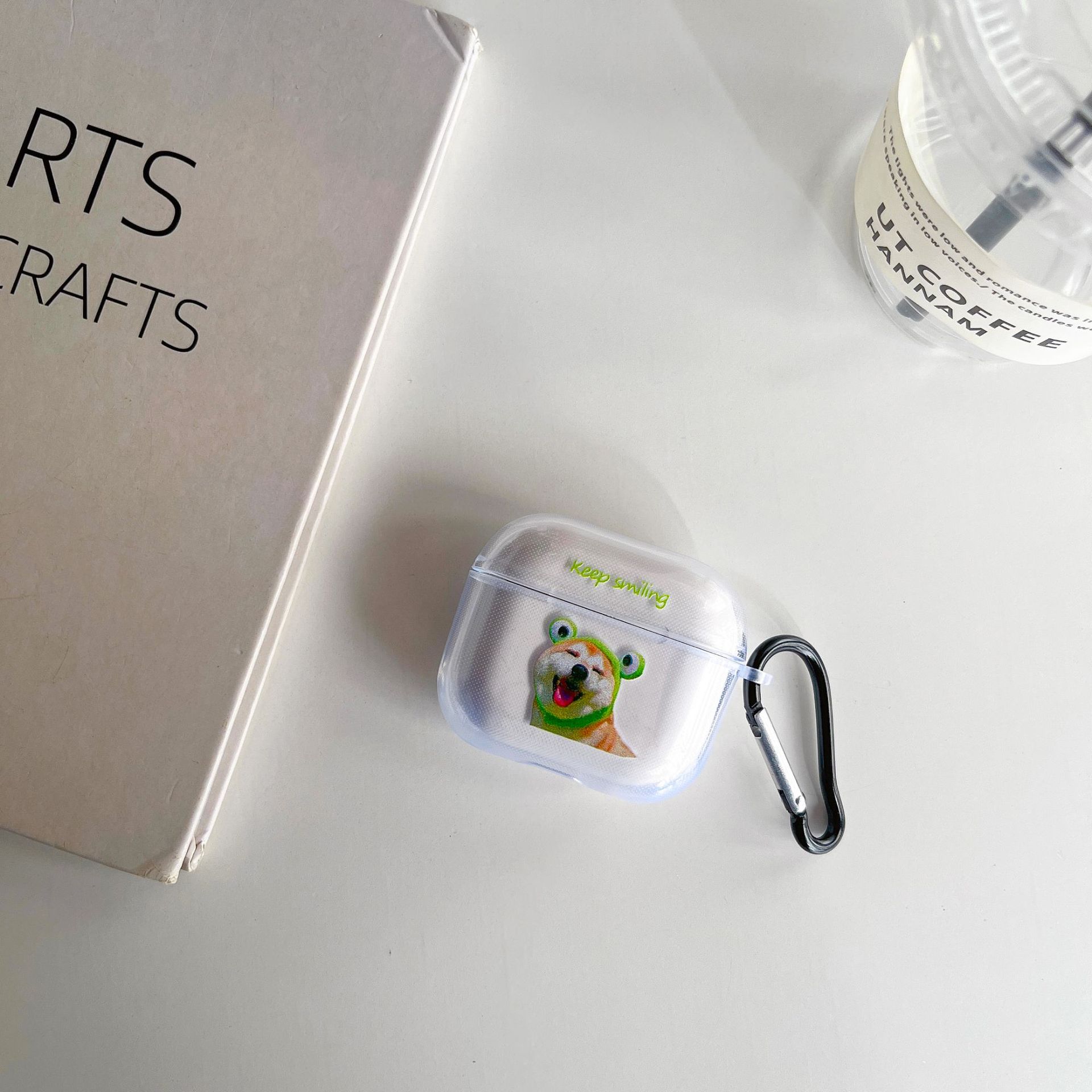 狗狗头像+五金扣 · airpods 1/2代
