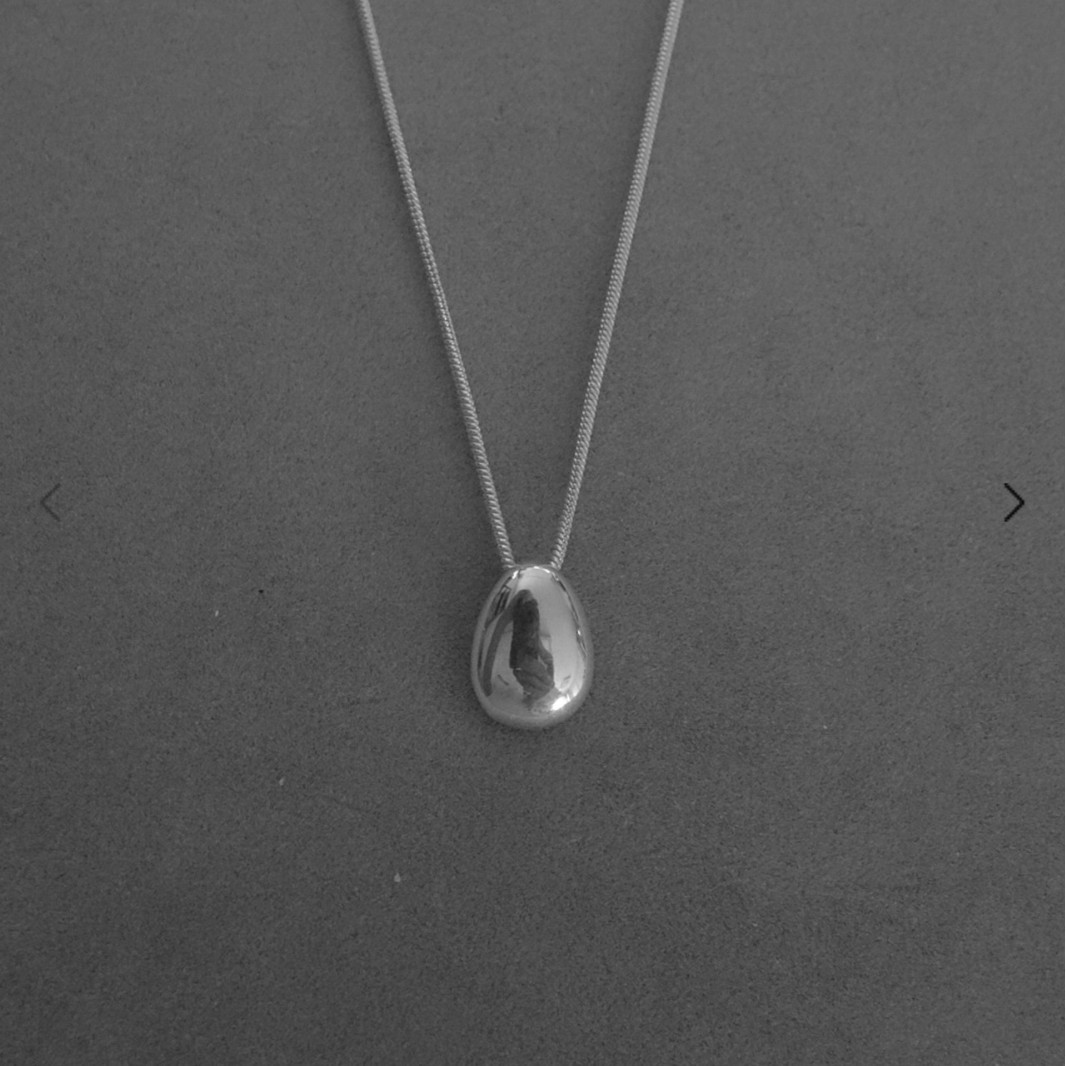 Self-made Korean style pinaf all S925 sterling silver full show forest drop necklace long sweater chain for women