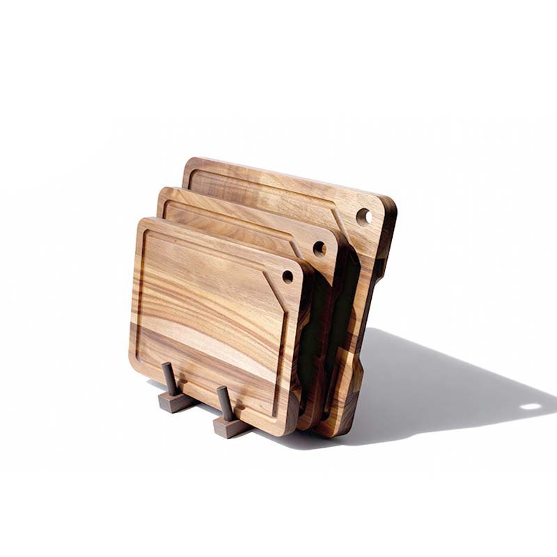 Original Ecological Acacia Wood Spliced Cutting Board Does Not Damage Knives Sturdy and Durable Solid Wood Spliced Home Bone Chopping Board Factory