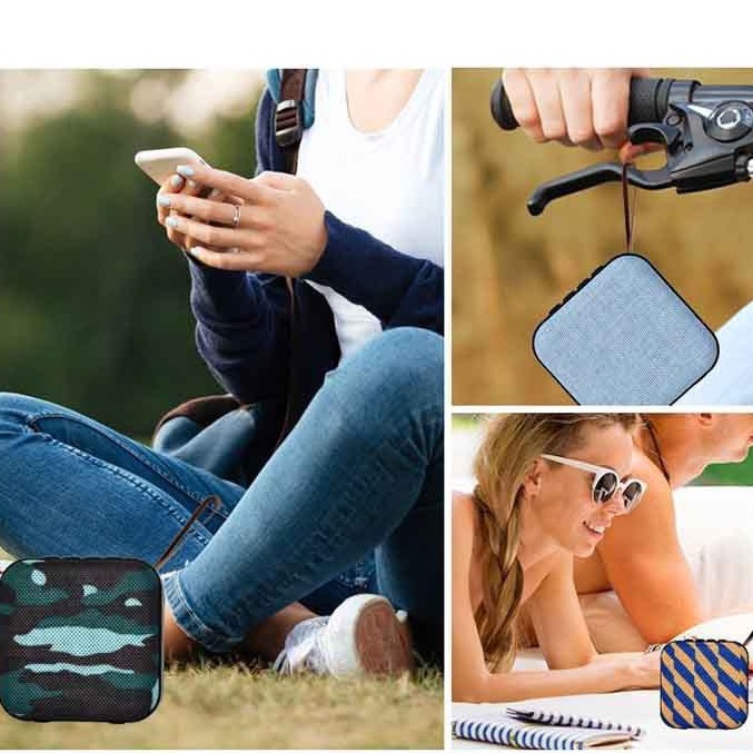 New T5 Bluetooth Speaker Outdoor Wireless Heavy Bass Mini Small Audio Gift Portable Card U Disk Play