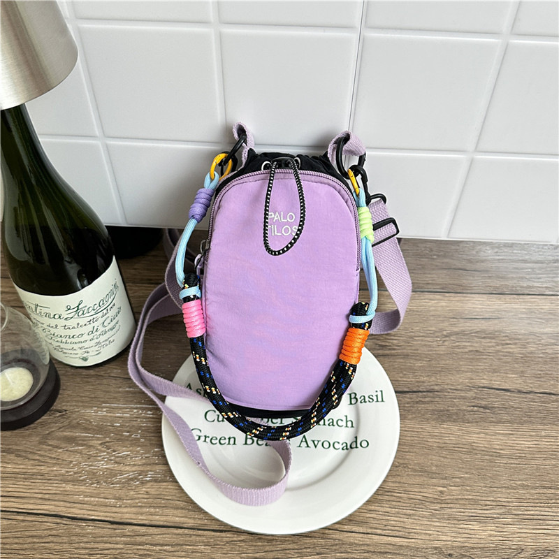 2026 Summer New Orange Portable Phone Bag Small Bag Outdoor Cycling Single Shoulder Crossbody Bag