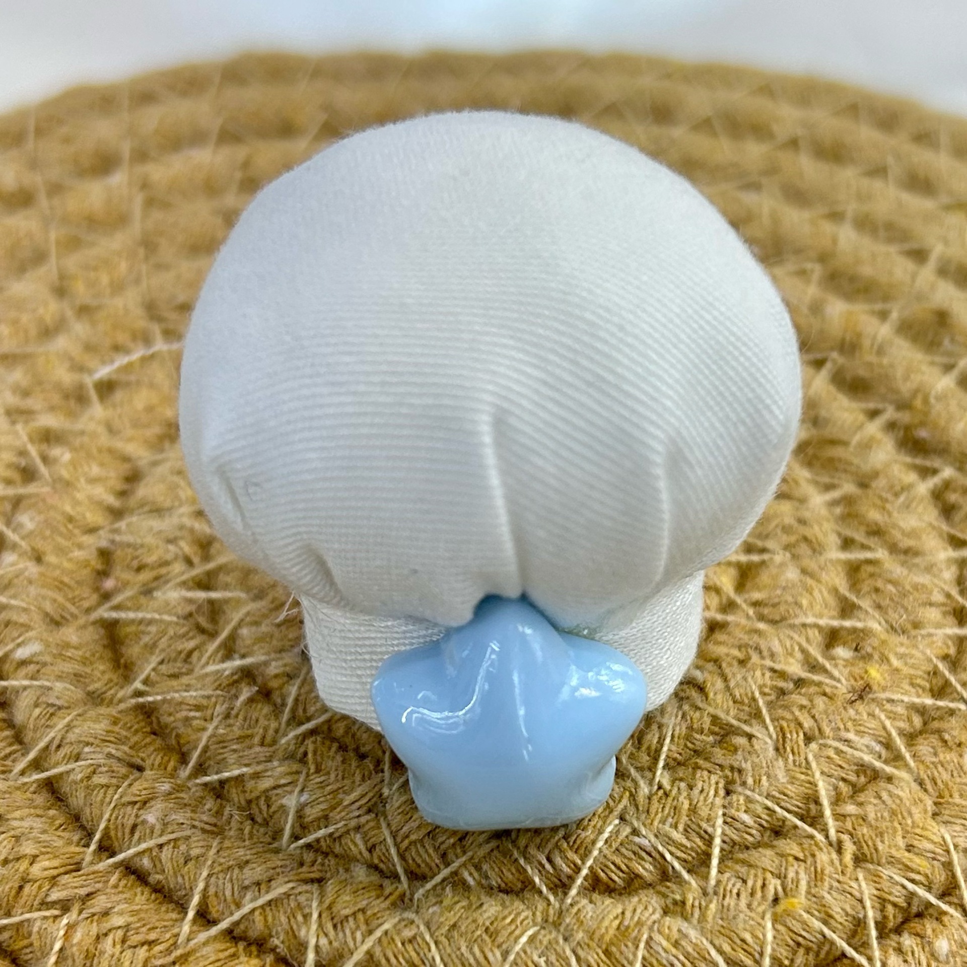 10cm doll clothes chef hat cute chef hat Labubu KT plush doll pendant DIY headwear accessories