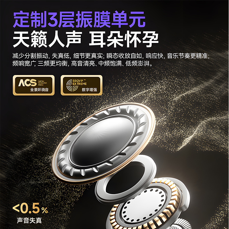 N49 Dual Ear Wireless Bluetooth Earbuds Open Ear Low Power Heavy Bass Noise Cancellation Ultra Long Battery Life Earbuds n