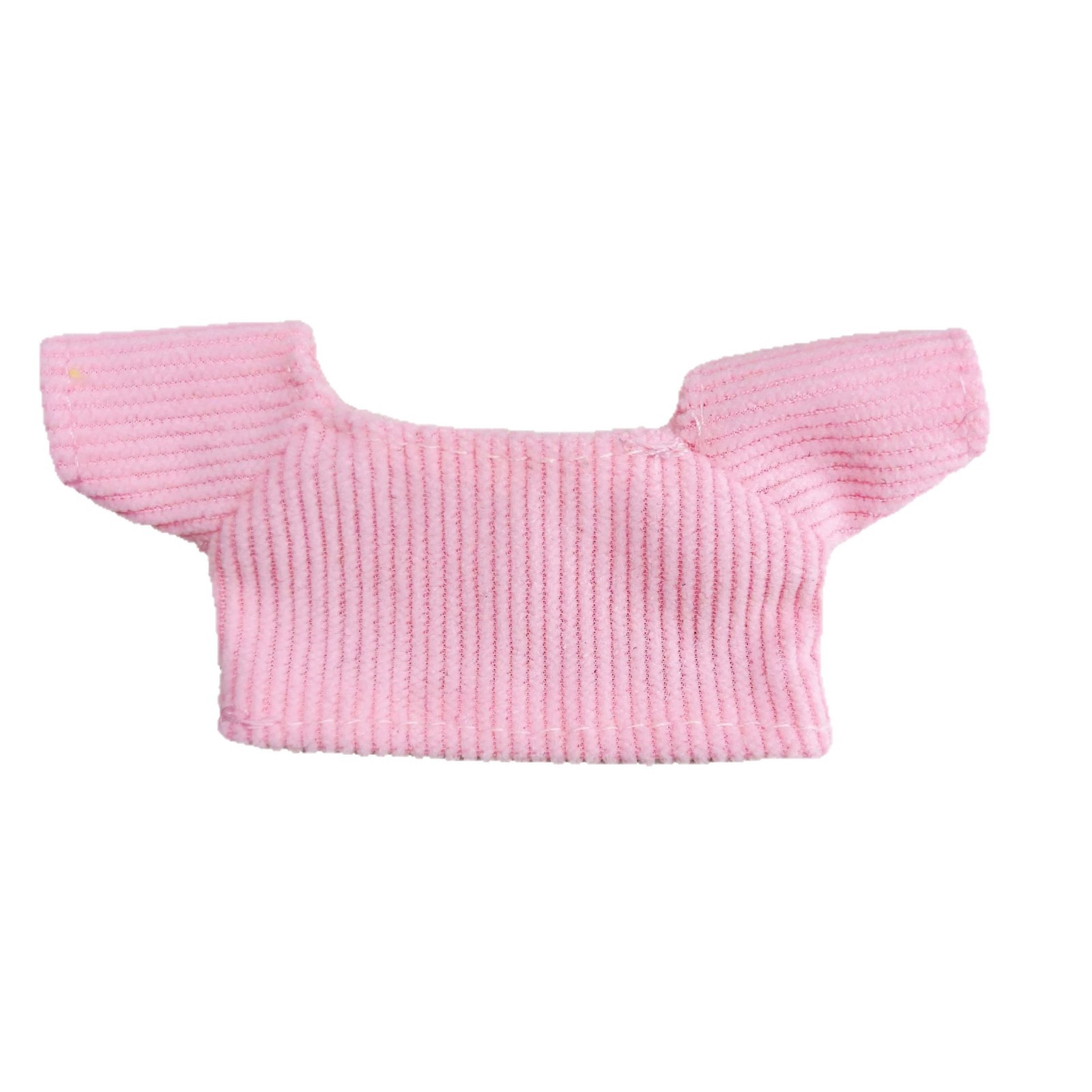 10cm Honey Dog Pendant Doll Clothes T-shirt Corduroy Top Bear Doll Accessories Dress Up Toy