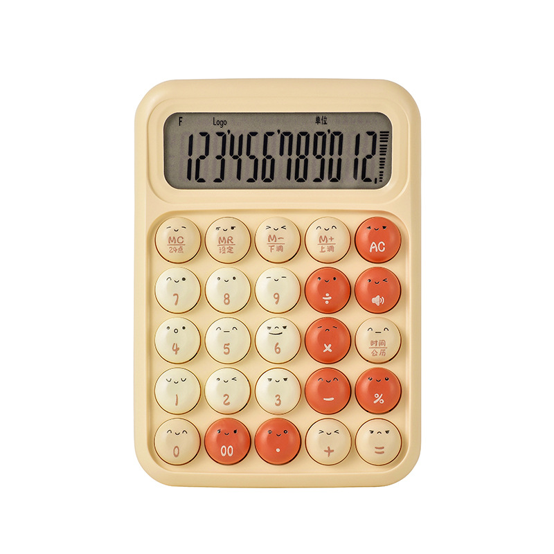 2026 new small bunny real voice calculator fresh cute computer financial special