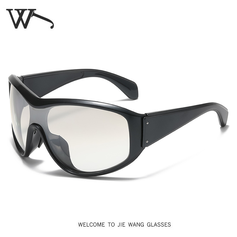 New Outdoor Sports Large Frame Sunglasses Cycling Leisure Windproof Sand Sun Protection Sunglasses