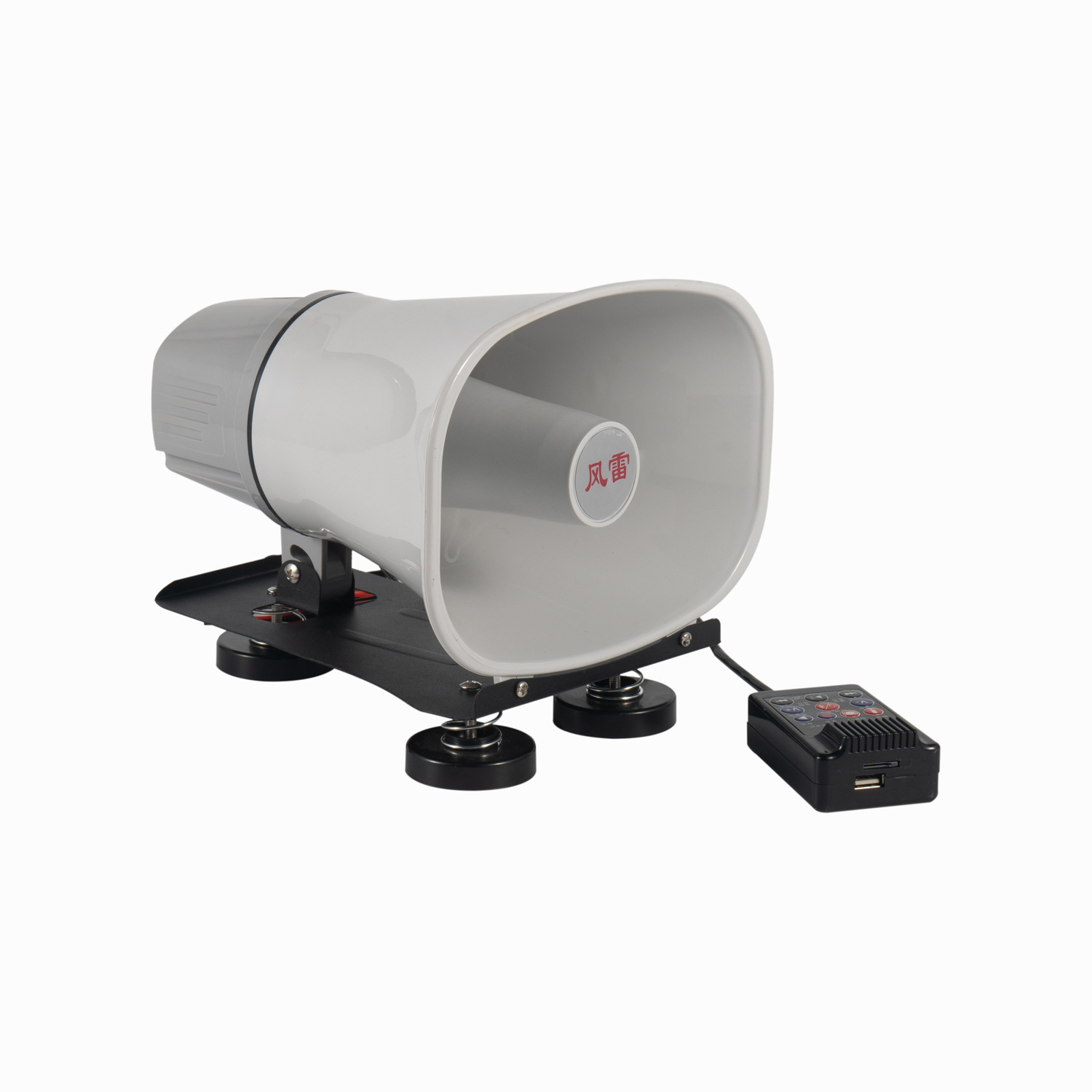 Shengyueda magnetic suction car-mounted wired voice amplifier Fenglei series 100W200W multifunctional high-power speaker for street vending
