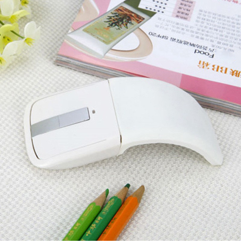 Wireless folding mouse second generation 2.4G folding computer optical mouse touch folding mouse