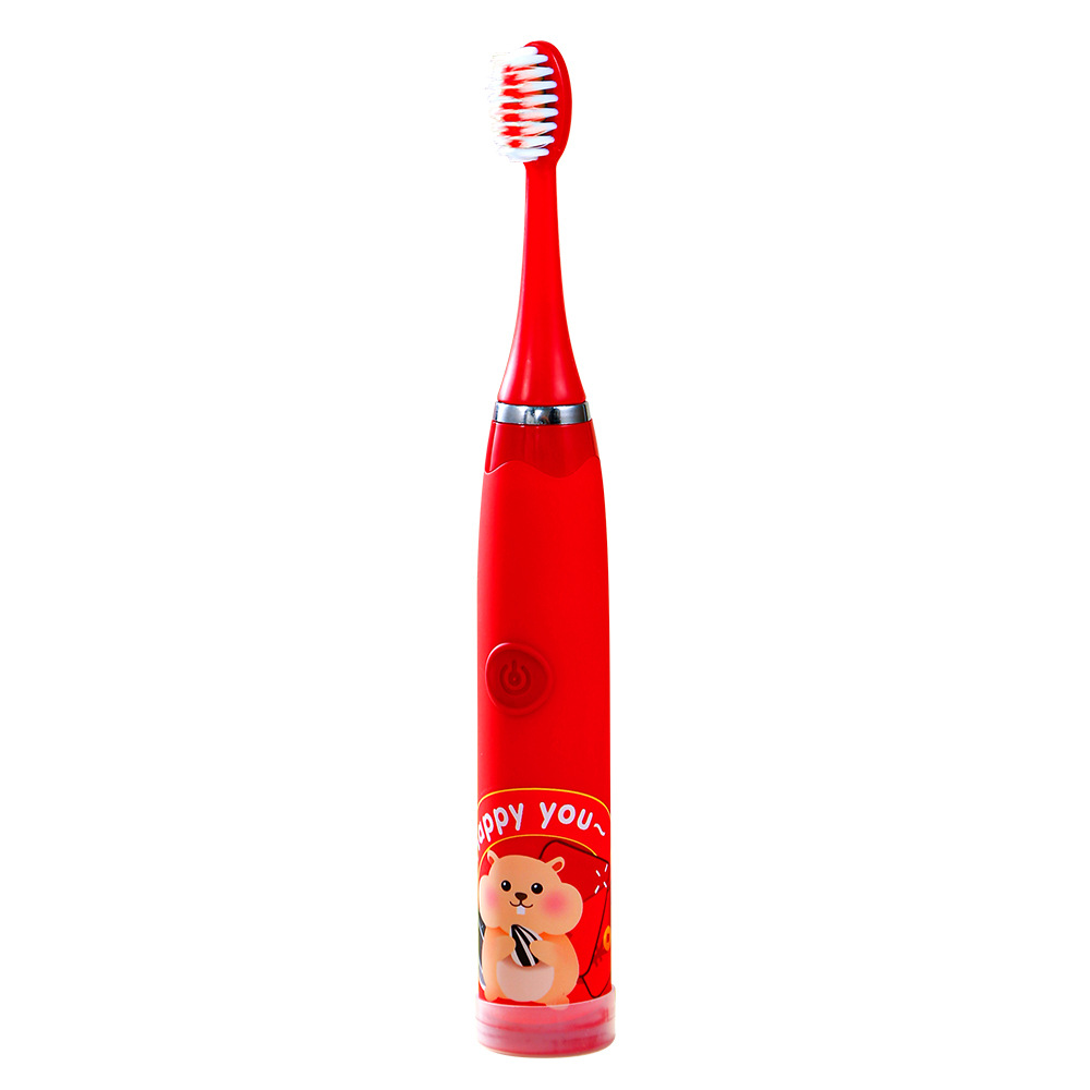 Kids Electric Toothbrush Sonic Soft Bristle Tooth Protection Electric Toothbrush Cute Cartoon Household Smart Toothbrush Factory