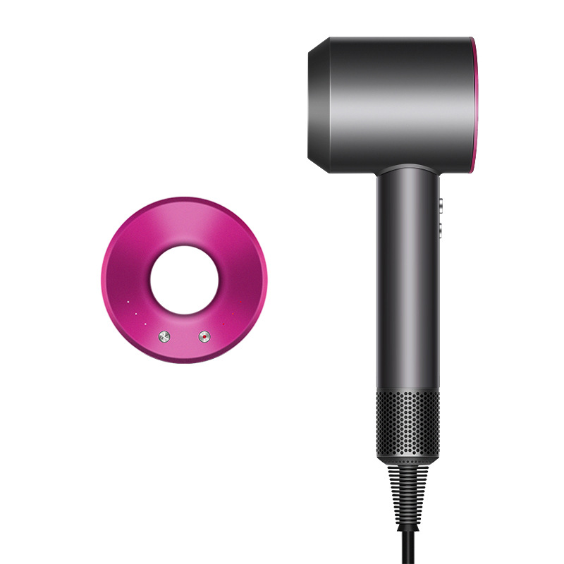 Huaqiangbei top-configuration high-speed hair dryer, Dyson-like, for salon and home use, high-power negative ion bladeless hollow hair dryer