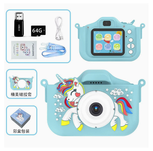 X10s高清双摄-蓝色+64G内存卡+读卡器