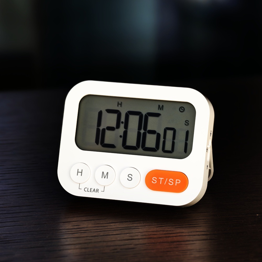 Kitchen Timer Learning Cooking Timer Clock Countdown Bedroom Fitness Student Self-discipline Time Manager