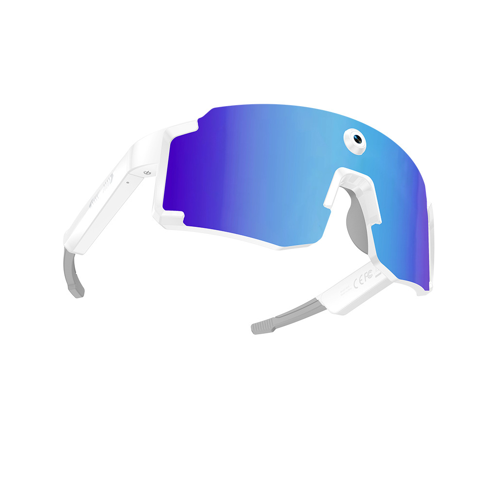 Cycling Glasses Outdoor Sports AI Glasses with Camera Music Recording Video Windproof Sports
