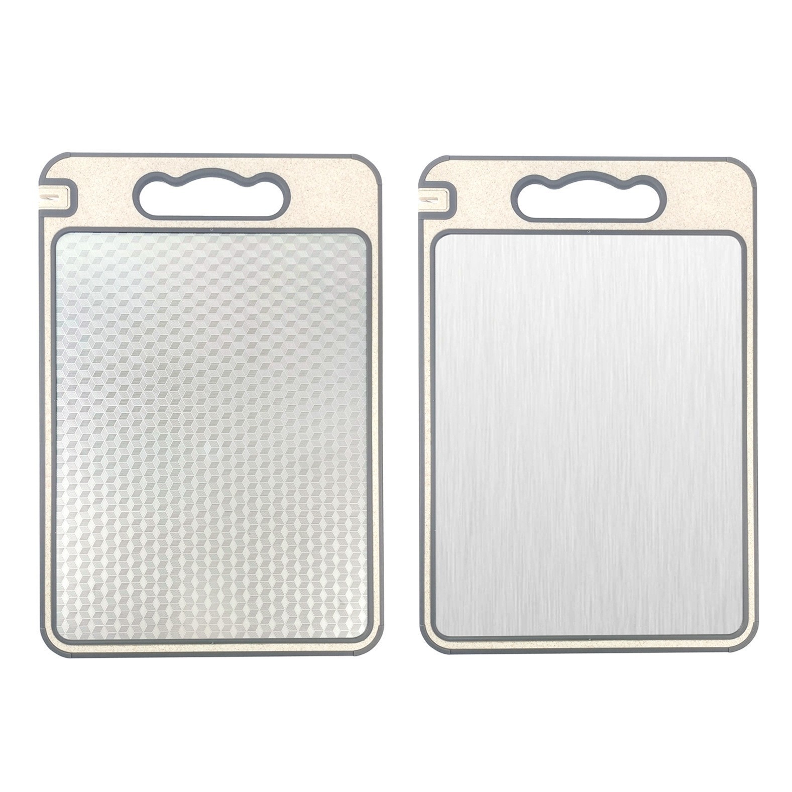 Stainless steel cutting board 304 food grade commercial kitchen chopping board easy to clean cutting board 304 stainless steel