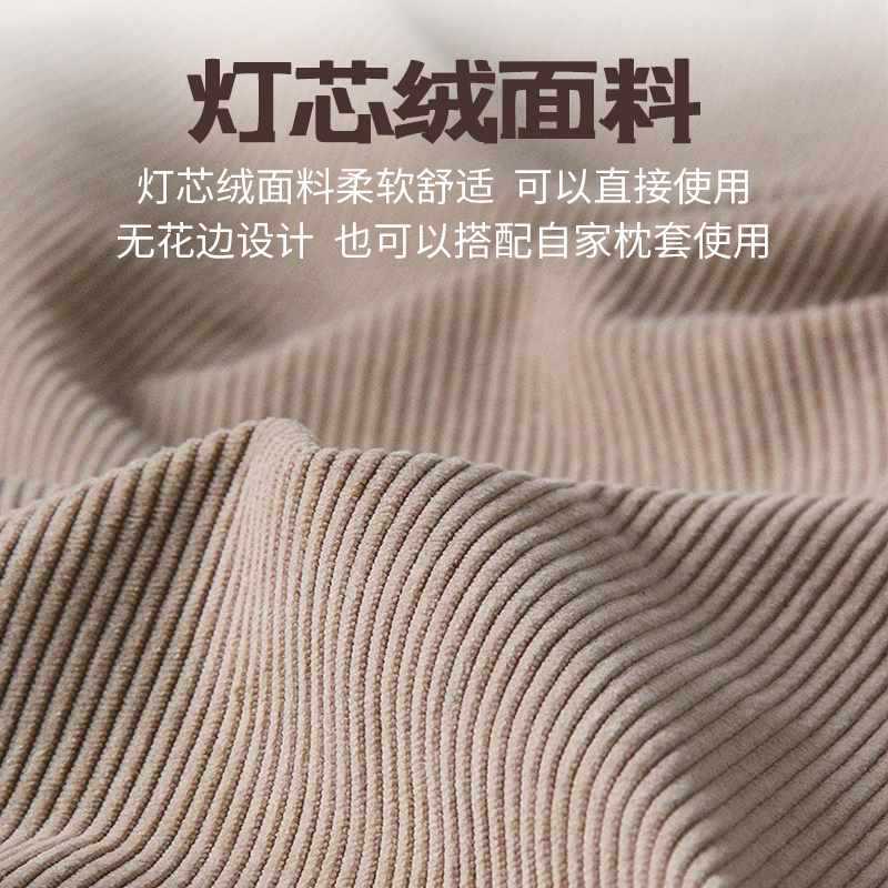 Buckwheat pillow for men cervical pillow core student dormitory help sleep buckwheat husk hard pillow adult home use