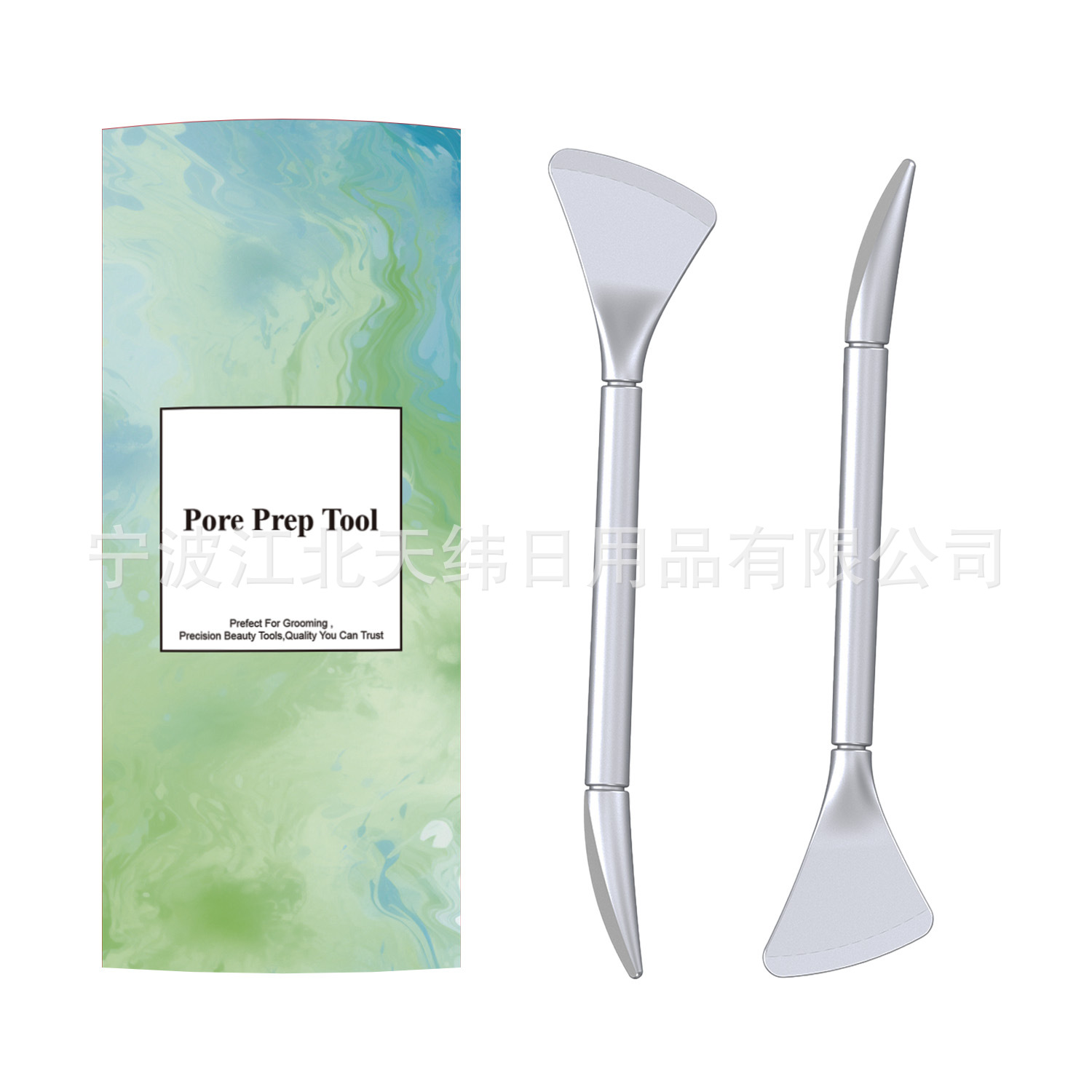 24 New Stainless Steel Pore Cleaner Spatula Acne Pimple Blackhead Beauty Cleaning Tool Blackhead Remover with Color Box