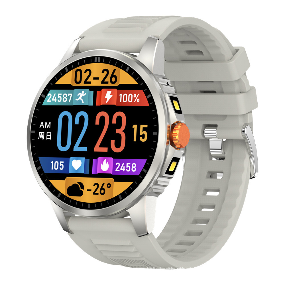New V5 Smart Watch Dual Flashlight Bluetooth Call SmartWatch Outdoor Sports Watch V5