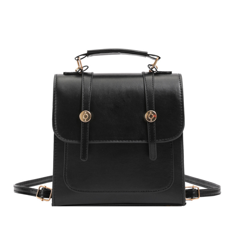Commuting texture simple solid color women casual bag 2026 autumn winter new single shoulder bag backpack