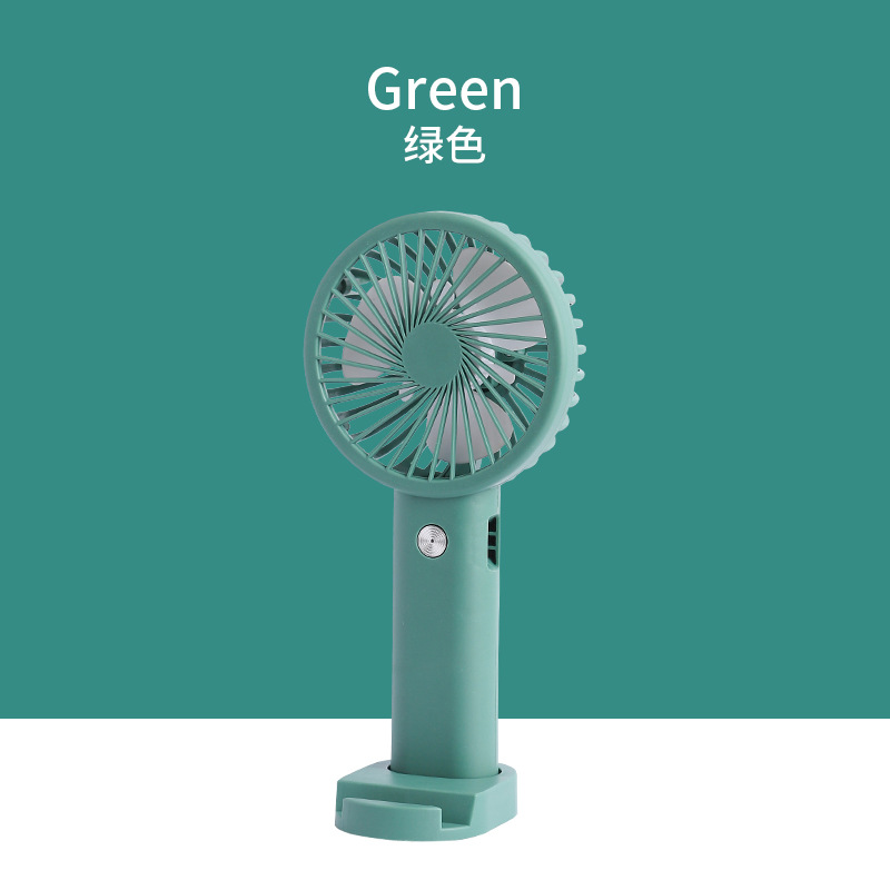 Pin Early Summer New Product Desktop Mini Handheld Portable Three Gears USB Charging Electric Small Fan Gift