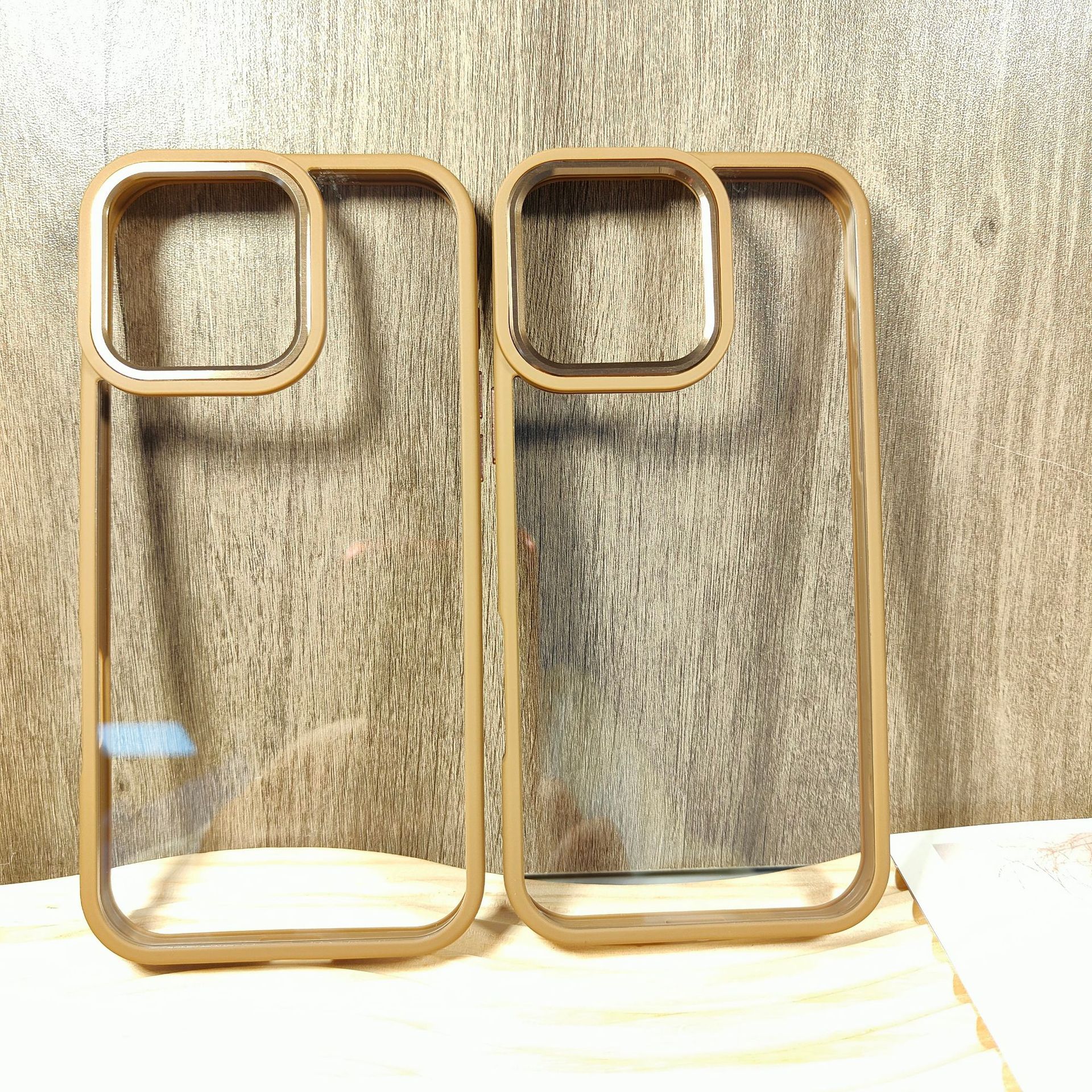 Compatible iPhone 16 Pro phone case metal lens Apple 15 Pro Max gold shield case anti-drop 13 PM case