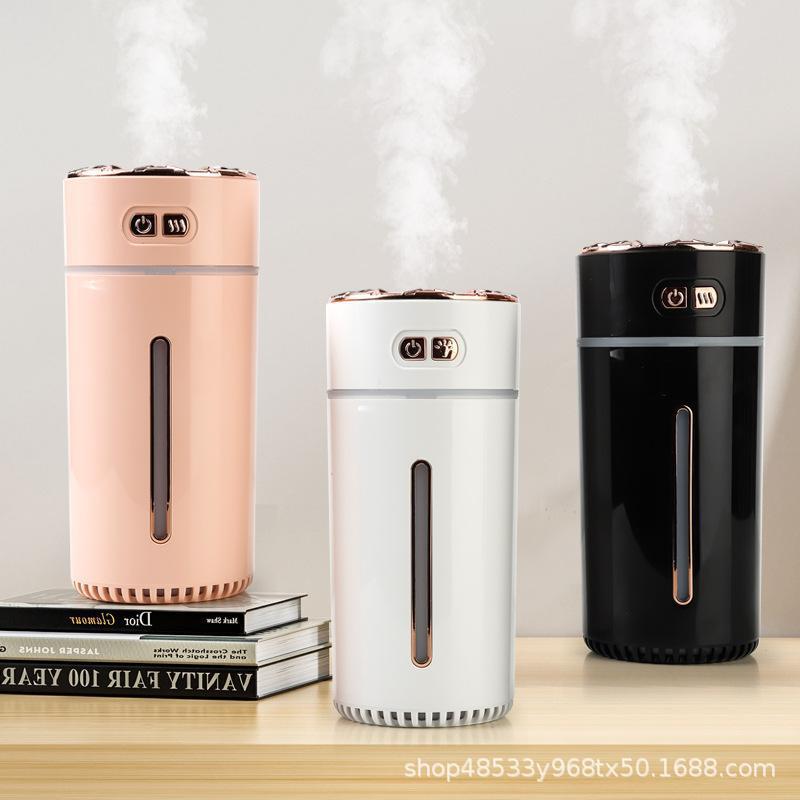 Smart Car Humidifier Air Purifier Aromatherapy Essential Oil Car Odor Removal Auto Atmosphere Light