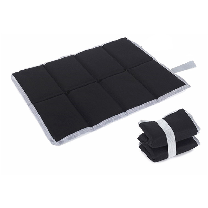 Outdoor 600D Oxford Cloth Foldable Cushion Thickened Pearl Cotton Portable Foldable Picnic Seat Cushion Insulation Dirt-Proof