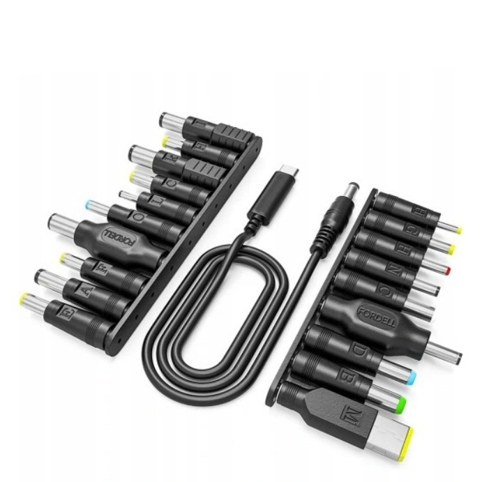 Type-C to DC fast charge laptop power cable 100W PD trigger cable 10-piece set conversion plug laptop