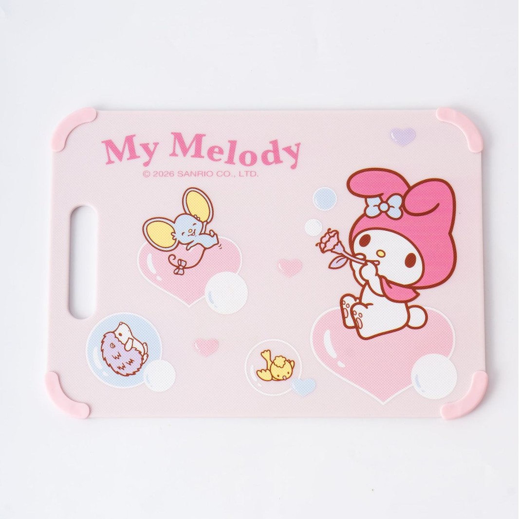 Sanrio Cutting Board Official Food-Grade PP Small Board Fruit Cutting Baby Food Board Picnic Vegetable Board Cartoon KT Board