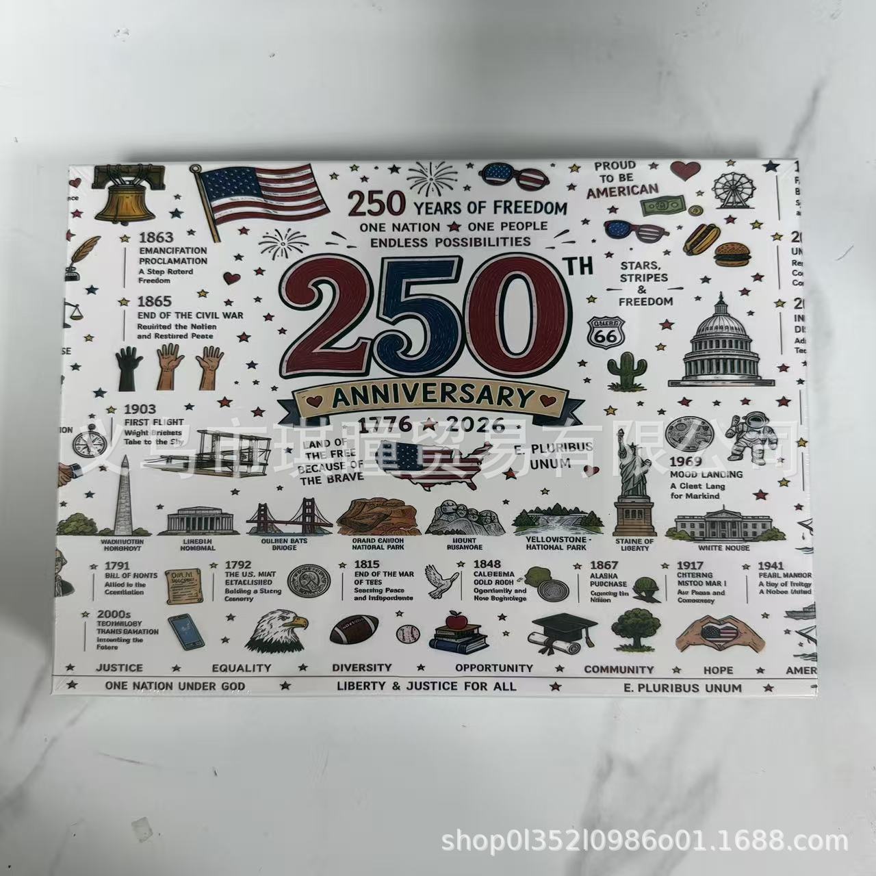 New Patriotic America Jigsaw Puzzle 1000 Pieces Patriotic Puzzle